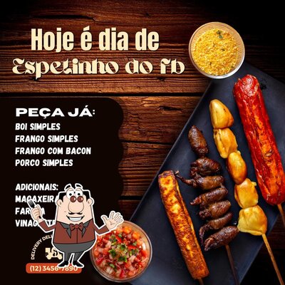 Comida em Espetinho do FB