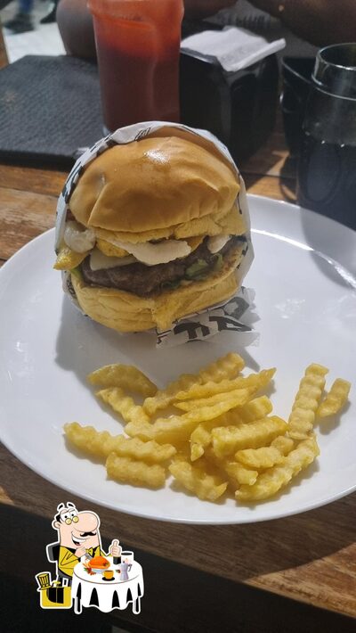 Comida em Hamburgueria Cantinhos Burger