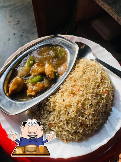Food at Indian spices