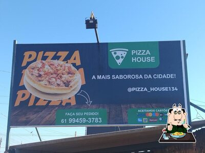 Comida em Pizza House