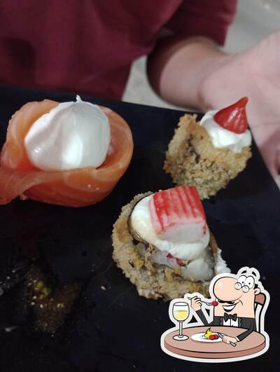 Comida em Sushi Barra
