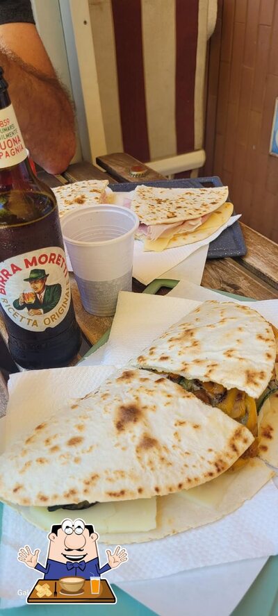 Platti al Piadineria della Corderia