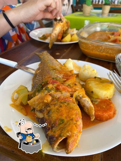 Comida em Restaurante Bem Bolado