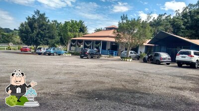 O exterior do Restaurante Rei da Traira