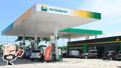 Você pode espairecer no exterior Posto Petrobras