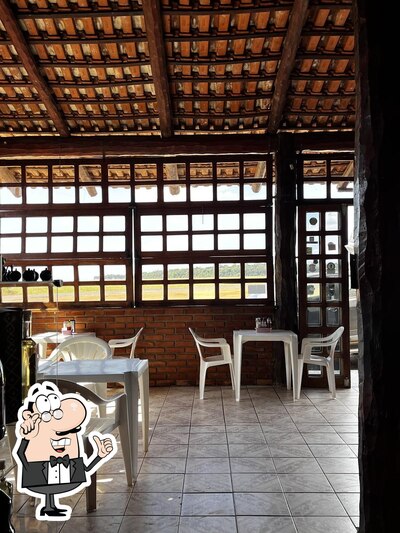 O interior do Rancho Sucuri