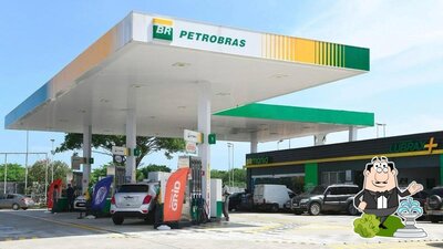 Você pode espairecer no exterior Posto Petrobras