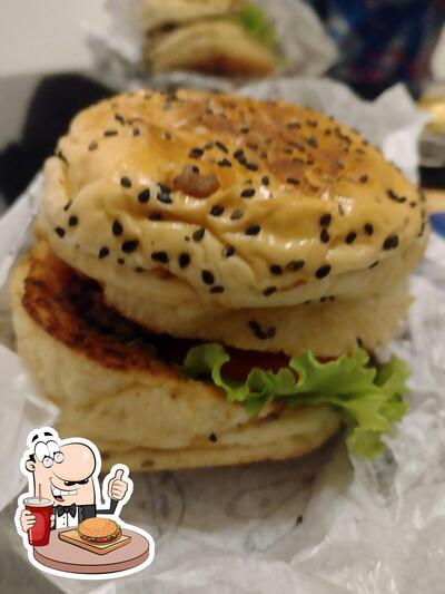 Consiga um hambúrguer no Home Burger