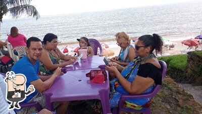 O interior do Barraca A Pioneira