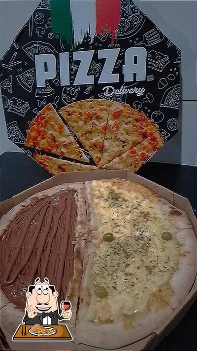 Experimente pizza no Andre Pizzaria