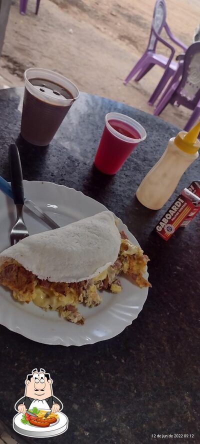 Comida em Lanchonete Barraca do Mapa