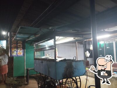 The interior of Mani's Tea Stall
