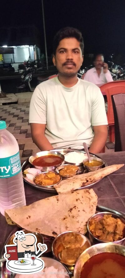 Food at Hotel Jadhav Matan And Macchi Khanaval