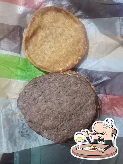 Comida em Burger King