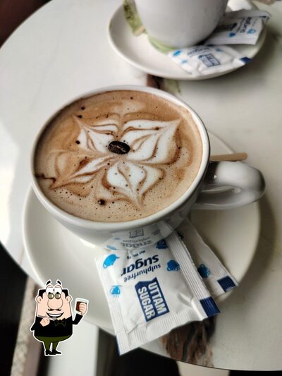 You can order a drink from the menu