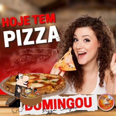 Platos en Tele Pizza Campos