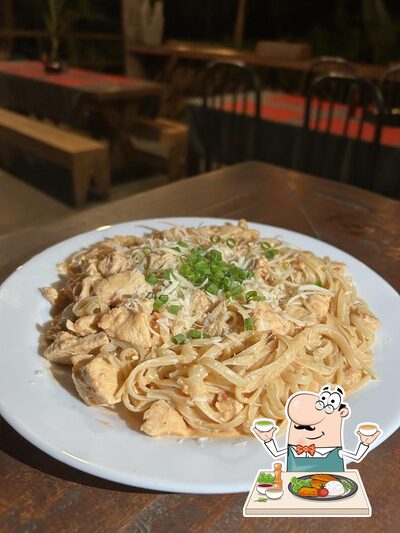 Comida em Pizzaria Rodrigues