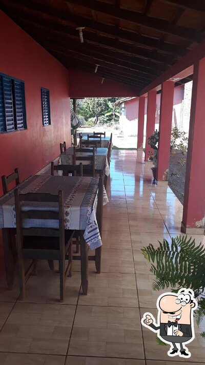 O interior do Restaurante WF