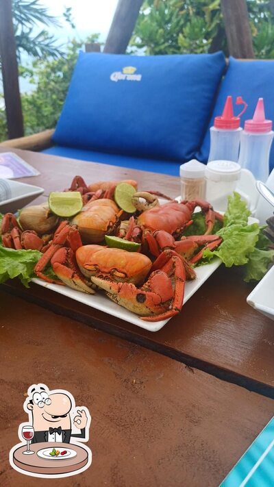 Comida em Paraíso Beach