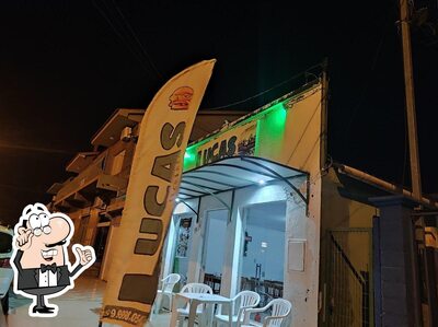 O interior do Lucas Lanches
