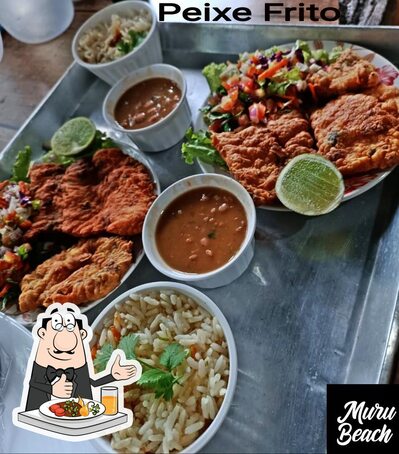Comida em Muru Beach