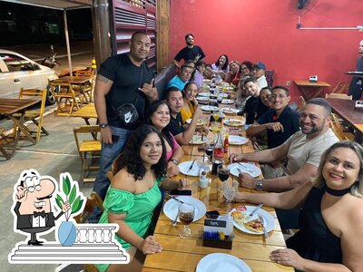 Veja a área externa do Bonna Pizza Pizzaria e Rodízio