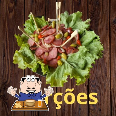 Platos en Rancho Refugio do Cowboy