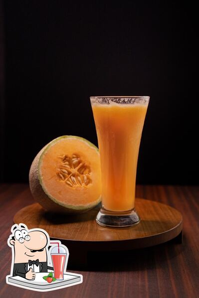 You can enjoy a drink from the menu
