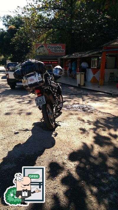 Você pode espairecer no exterior Parada do Binho