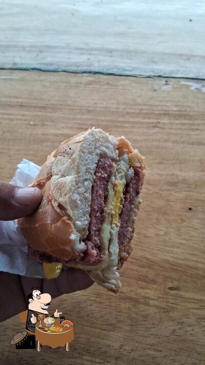 Comida em Barraca do alemão