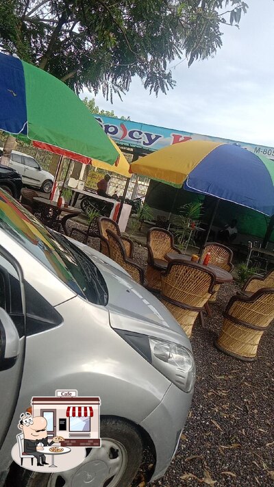 Check out how Spicy kitchen looks outside