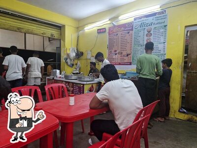 The interior of Apna restaurant