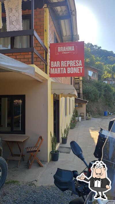 O interior do Bar da Marta