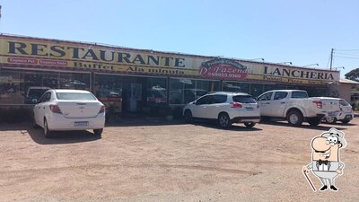 O exterior do Restaurante e Lancheria D'fazenda