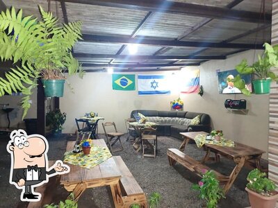 O interior do Sabor venezolano