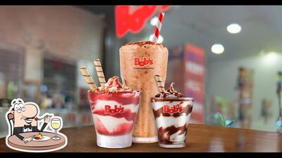 Comida em Bob's Shakes