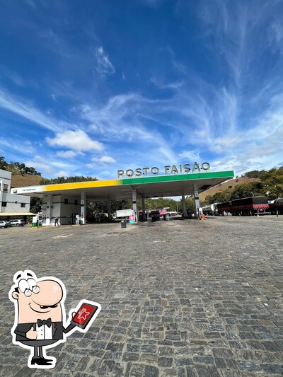 Você pode espairecer no exterior Posto Petrobras
