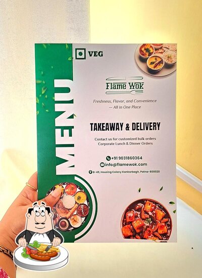Meals at Flame wok