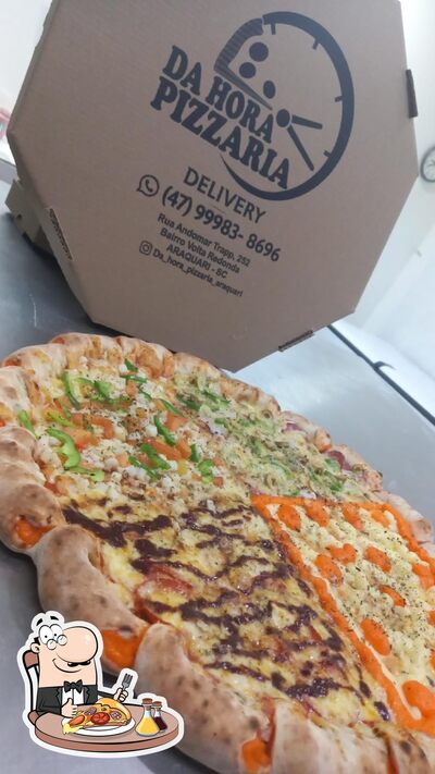 No Da Hora Pizzaria, você pode conseguir pizza