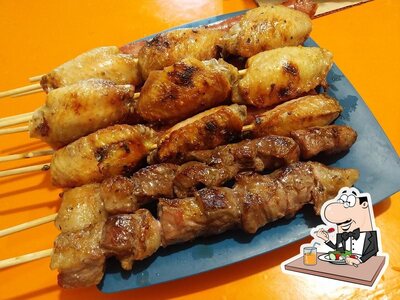 Platos en Espetinhos do Trailer