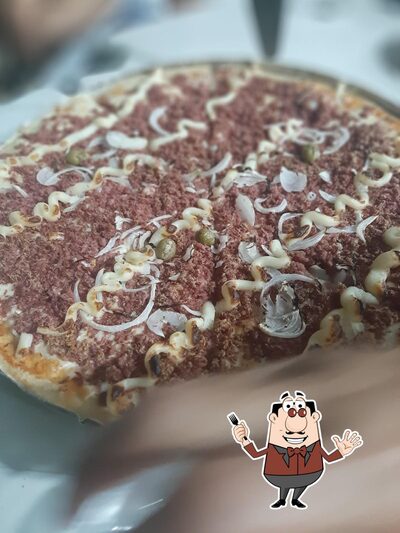 Platos en Top Pizza