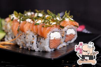 Experimente diferentes opções de sushi