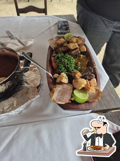 Platos en Restaurante Rancho do Mina