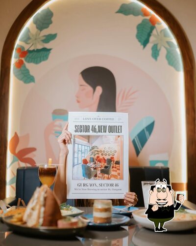 You can order a drink from the menu