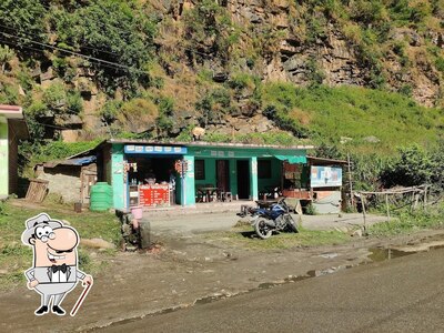 Check out the outside part of Panwar Fastfood