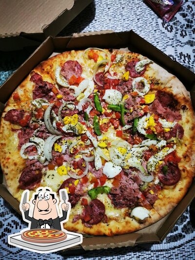 Escolha diversos tipos de pizza