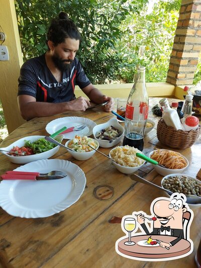 Comida em Na Varanda Bistrô Bar