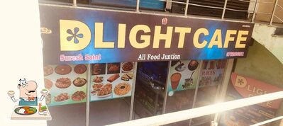 Food at D Light cafe