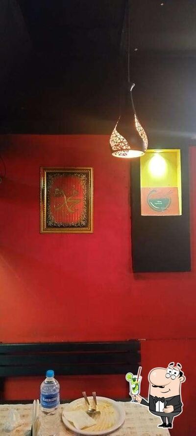 You can enjoy a drink from the menu