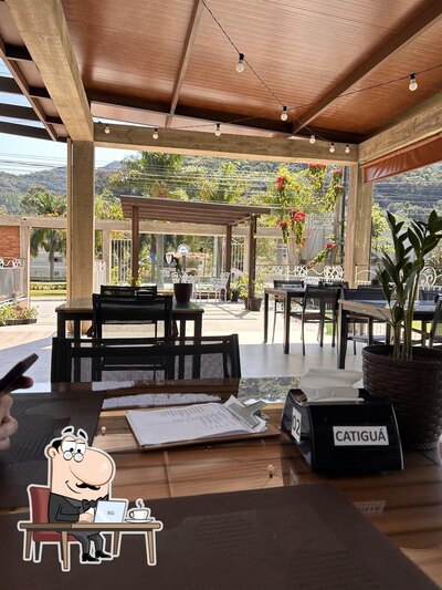 O interior do Casa Panzin